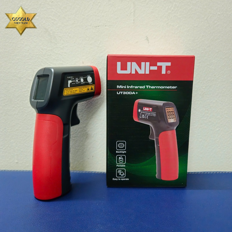 Súng đo nhiệt độ hồng ngoại 400°C Uni-T UT300A+