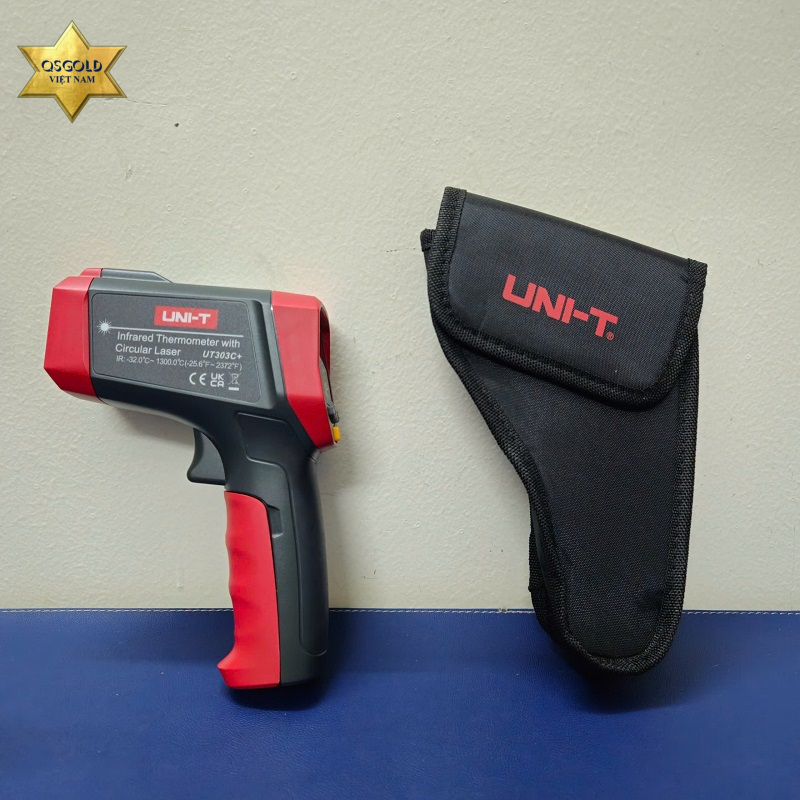 Súng đo nhiệt độ hồng ngoại Uni-T UT303C+ (1300°C) Chính Hãng