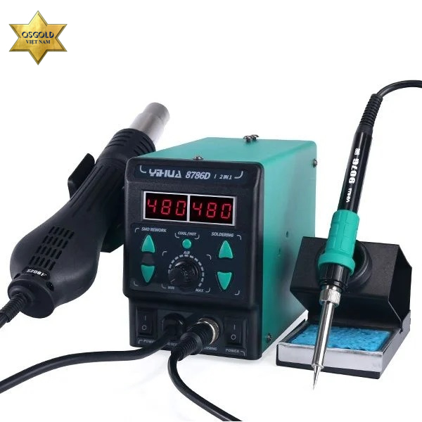 Máy hàn khò chỉnh nhiệt Yihua 8786D-I (700W)