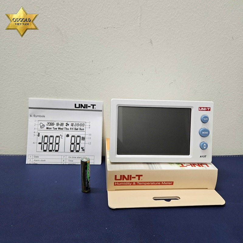 Máy đo nhiệt độ độ ẩm Uni-T A13T