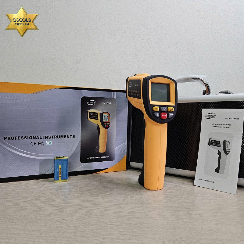 Súng đo nhiệt độ hồng ngoại GM1650 (1650℃)