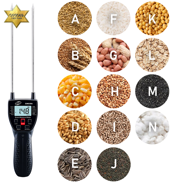 Máy đo độ ẩm nông sản Benetech GM650