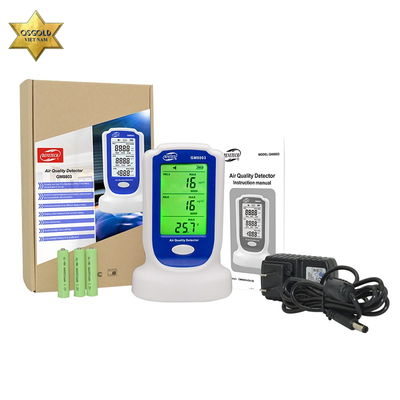 Máy theo dõi chất lượng không khí Benetech GM8803