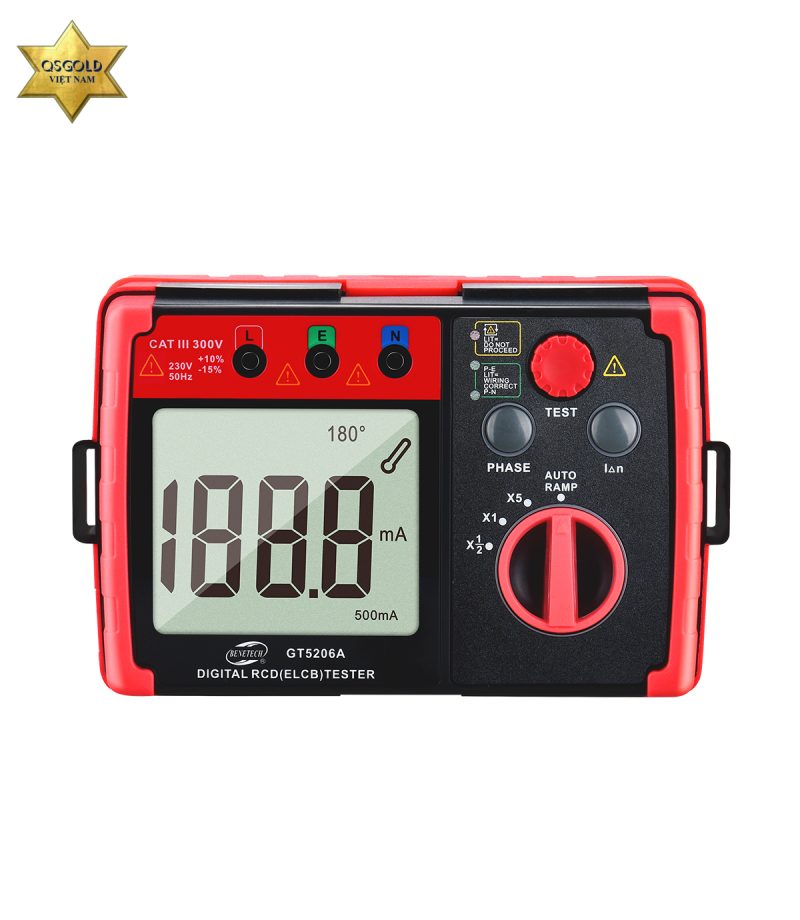 Máy kiểm tra RCD(ELCB) Benetech GT5206A