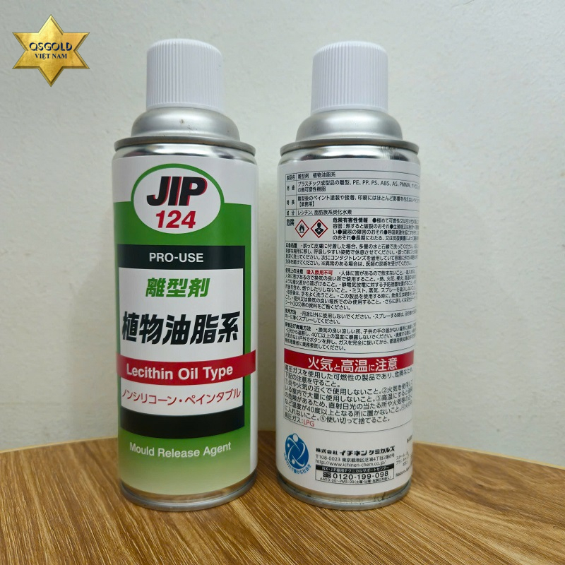 Chai xịt tách khuôn gốc dầu thực vật Taiho Kohzai JIP124 Chính Hãng