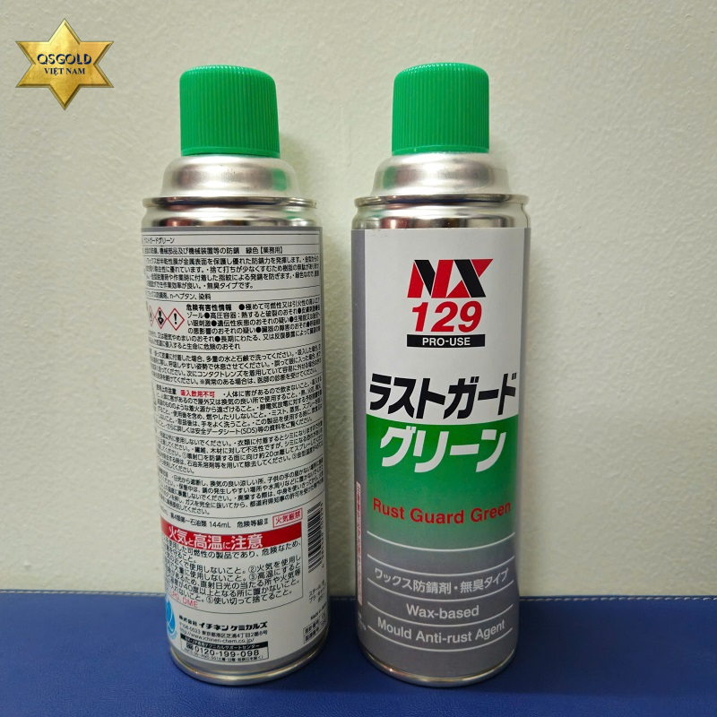 Chai xịt chống gỉ Taiho Kohzai NX129