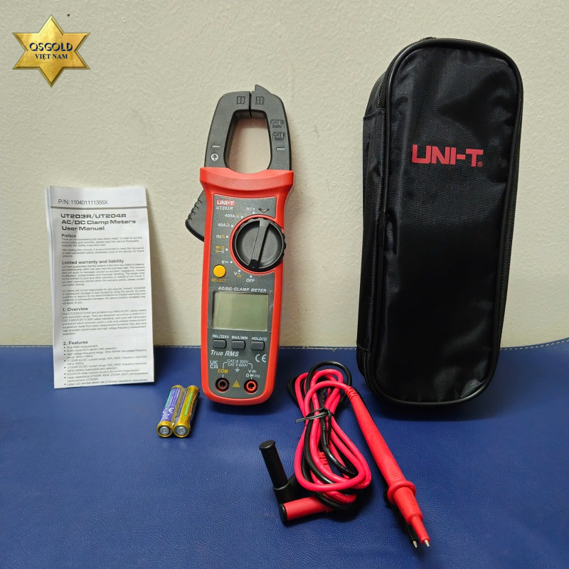 Đồng hồ kẹp dòng AC/DC Uni-T UT203R