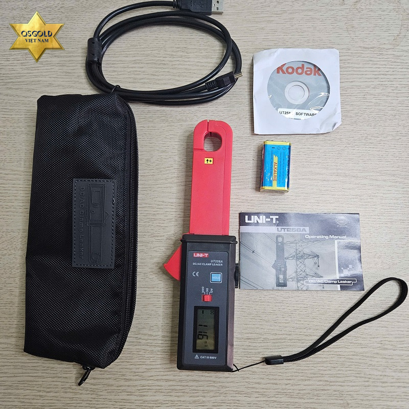 Kìm Kẹp Dòng Rò AC/DC Uni-T UT258A
