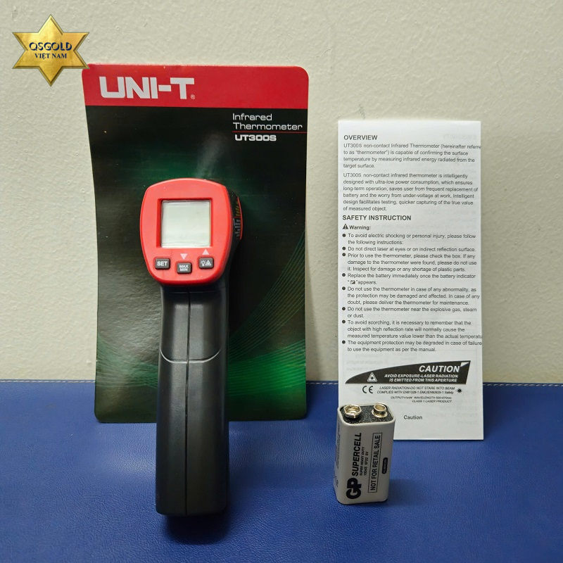 Thiết bị đo nhiệt độ hồng ngoại Uni-T UT300S chính hãng