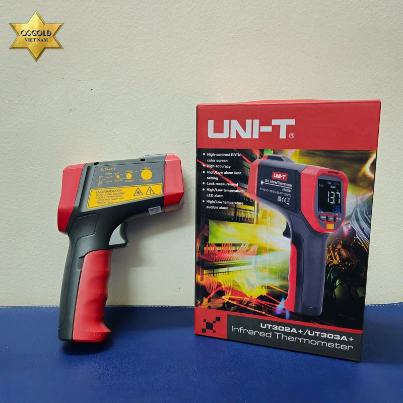 Súng đo nhiệt độ Uni-T UT303A+ UT302A+ Chính Hãng