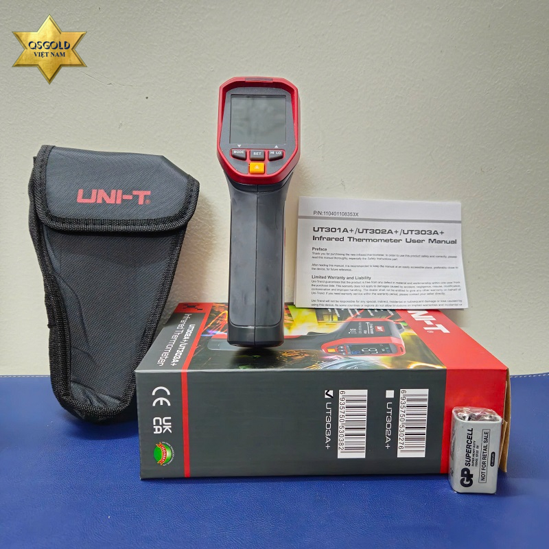 Súng đo nhiệt độ 800°C Uni-T UT303A+ Chính Hãng