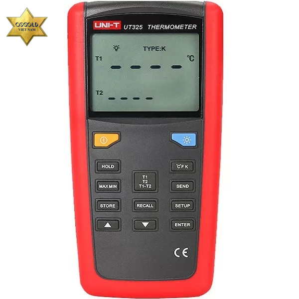 Máy đo nhiệt độ tiếp xúc 2 kênh UNI-T UT325
