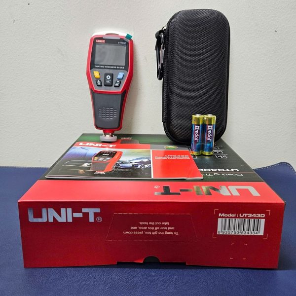 Máy đo độ dày lớp sơn, lớp mạ, lớp phủ Uni-T UT343D Chính Hãng
