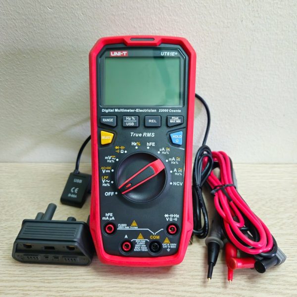 Đồng hồ vạn năng đo biến tần Uni-T UT61E+