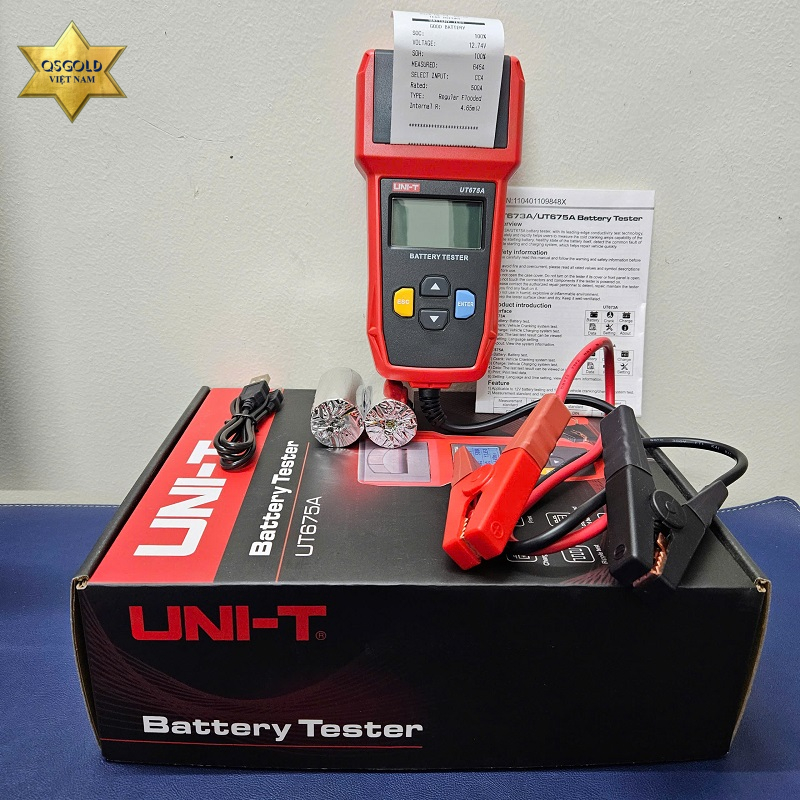 Máy kiểm tra ắc quy UNI-T UT675A Chính Hãng