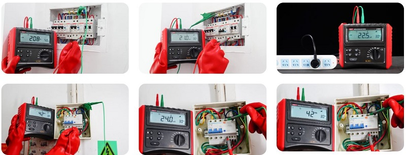 Ứng dụng của máy đo RCD UT586+