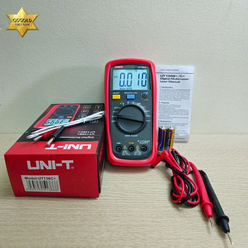 Đồng hồ vạn năng Uni-T UT136C+