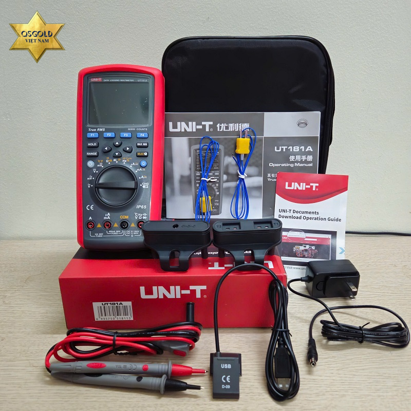 Đồng hồ vạn năng dataloger Uni-T UT181A