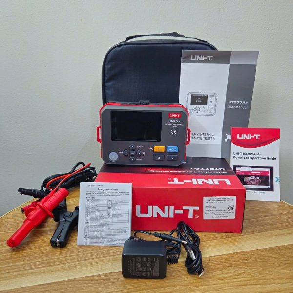 Máy đo nội trở pin sạc, ắc quy Uni-T UT677A+