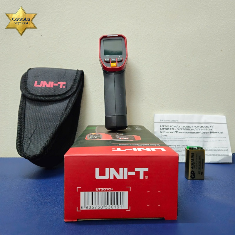 Súng đo nhiệt độ hồng ngoại Uni-T UT301C+ chính hãng