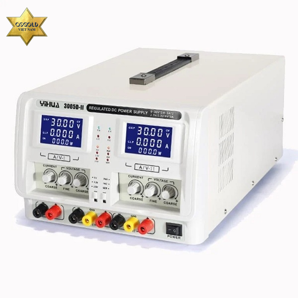 Máy cấp nguồn Yihua 3005D-II (Linear/30V/5A)