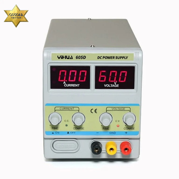 Máy cấp nguồn Yihua 605D (Linear/60V/5A)