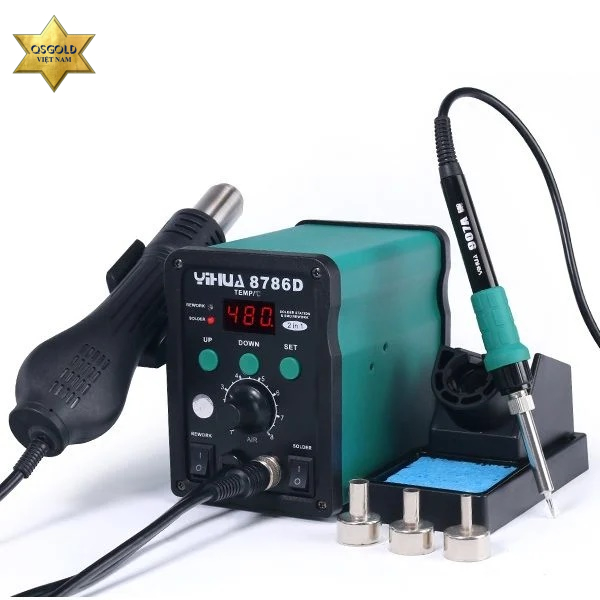 Máy hàn khò chỉnh nhiệt Yihua 8786D (740W)