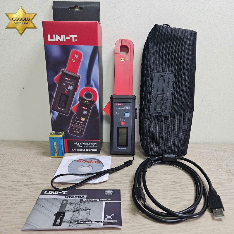 Kìm Kẹp Dòng Rò AC/DC Uni-T UT258A