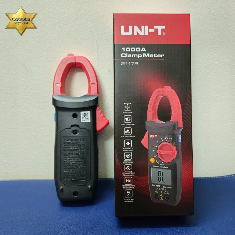 Đồng hồ kẹp dòng AC UNI-T 2117R (1000A/1000V) Chính Hãng