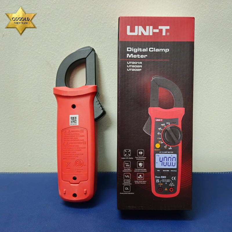 Đồng hồ kẹp dòng AC Uni-T UT202F (600A)