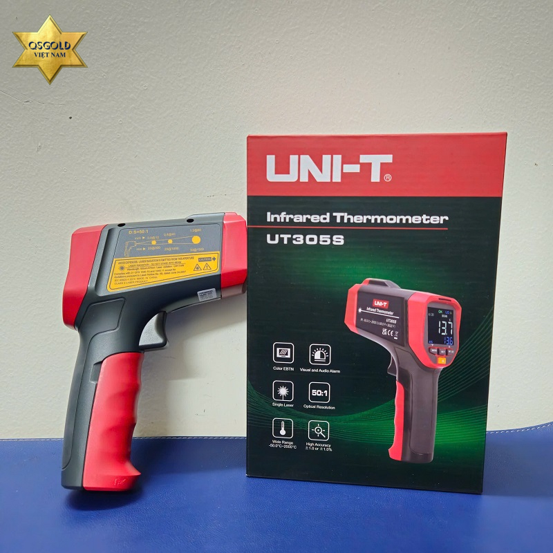 Súng đo nhiệt độ hồng ngoại UNI-T UT305S chính hãng