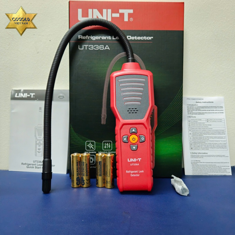 Máy phát hiện rò rỉ gas lạnh UNI-T UT336A Chính Hãng