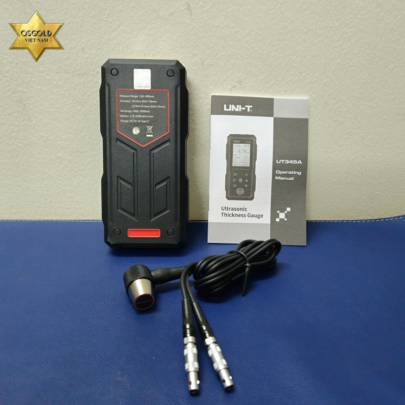Máy siêu âm chiều dày vật liệu Uni-T UT345A chính hãng
