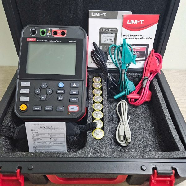 Máy đo điện trở cách điện Uni-T UT512D (2500V/1TΩ)