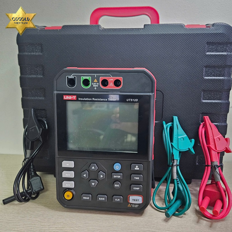 Máy đo điện trở cách điện Uni-T UT512D (2500V/1TΩ)