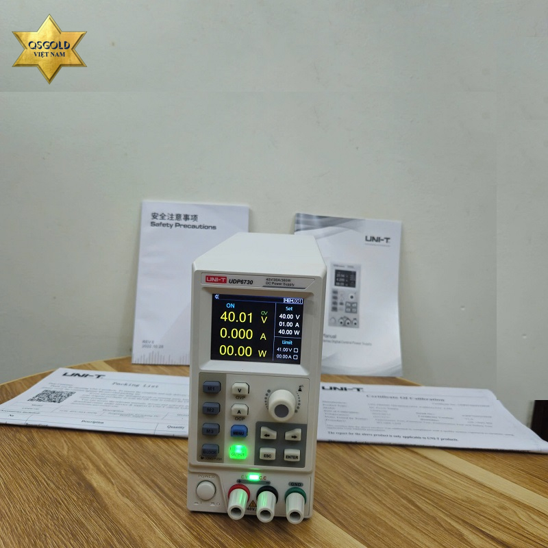 Nguồn một chiều chuyển mạch Uni-T UDP6730 (40V/30A/360W)