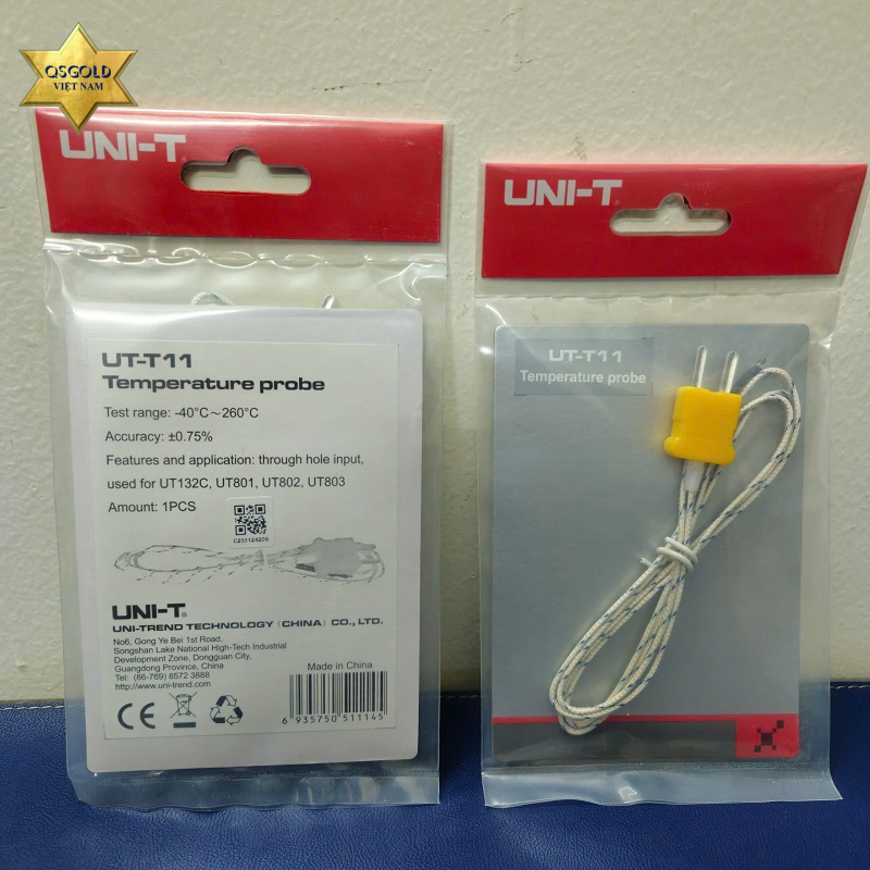 Dây can nhiệt độ Uni-T UT-T11 (200°C)