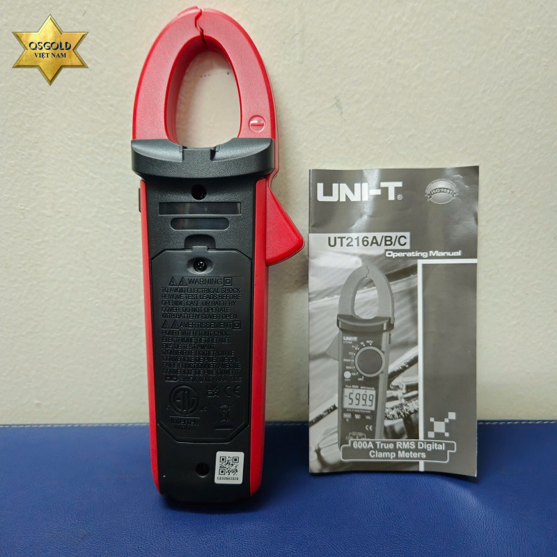 Ampe kìm kẹp dòng AC/DC Uni-T UT216C