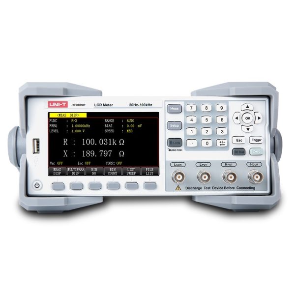 Máy đo LCR để bàn Uni-T UTR2830E (100kHz) Máy đo LCR để bàn Uni-T UTR2830E