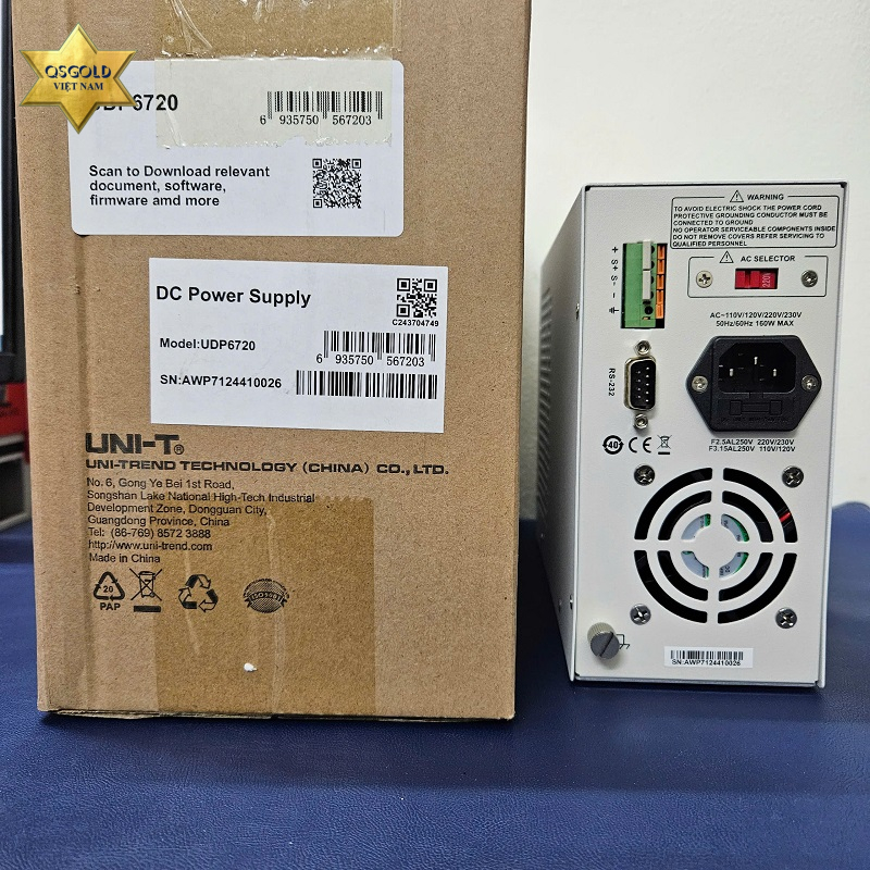Máy cấp nguồn DC Uni-T UDP6720