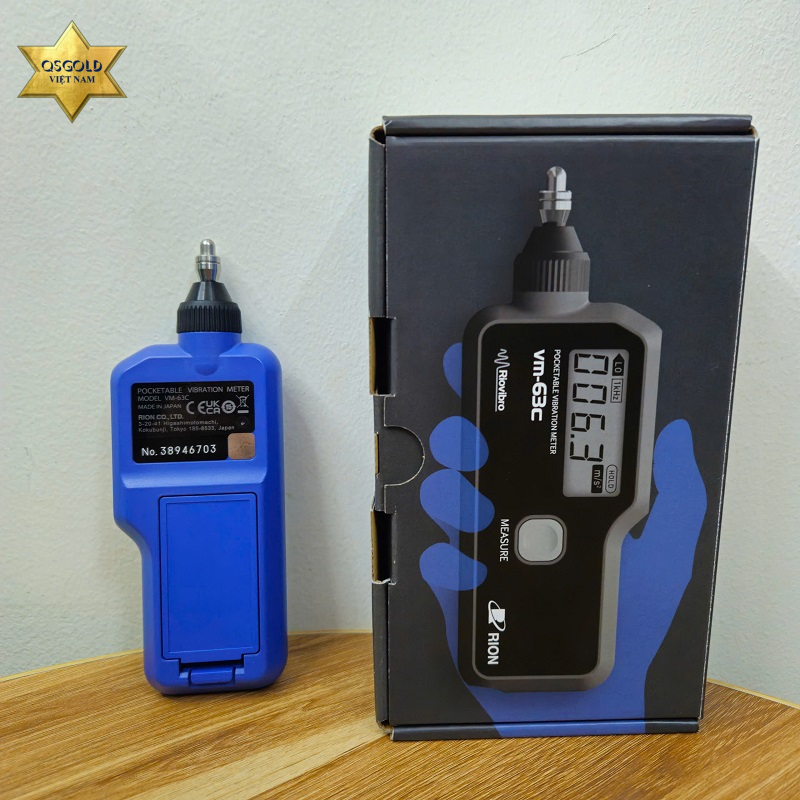 Thiết bị kiểm tra rung động chuyên duyện RION VM-63C Chính Hãng