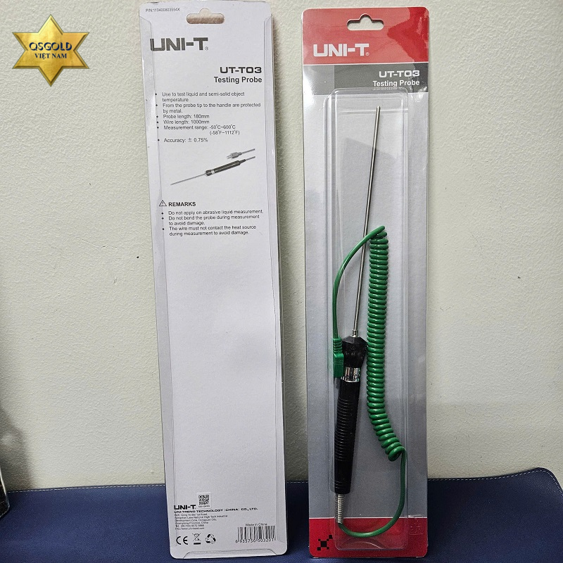 Cảm biến nhiệt độ Uni-T UT-T03 (600°C)