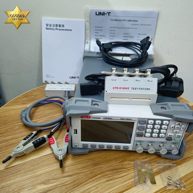Thiết bị đo LCR để bàn Uni-T UTR2830E (100kHz) Chính Hãng