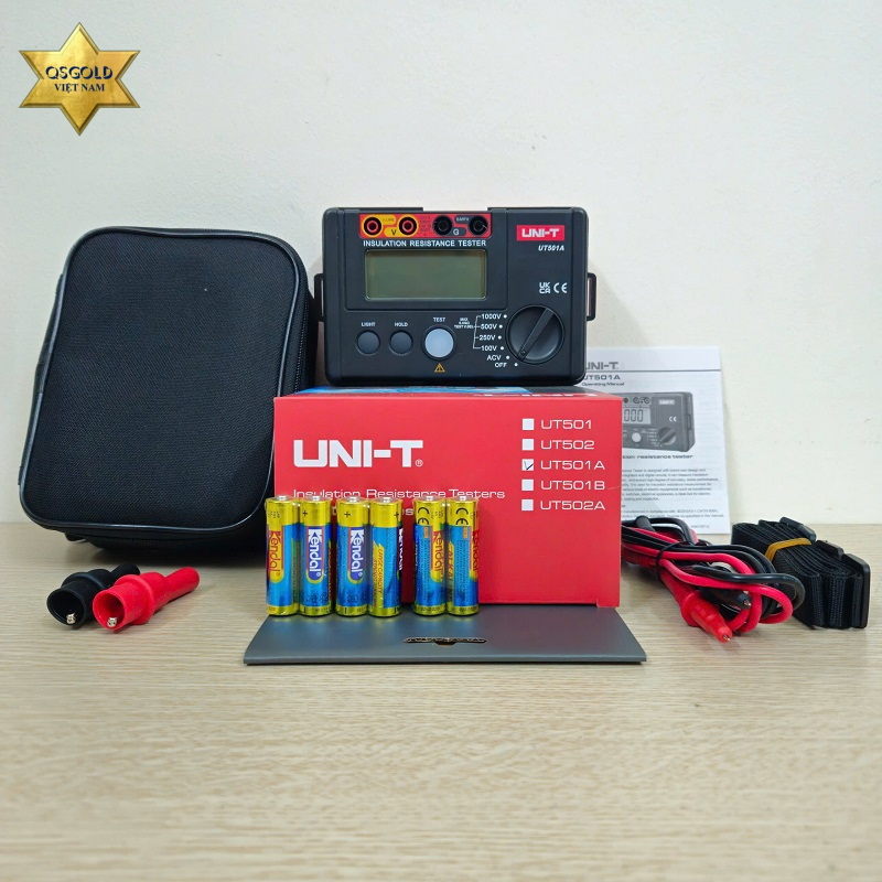 Đồng hồ đo điện trở cách điện Uni-T UT501A (1000V/5GΩ)