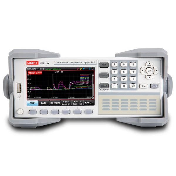 Máy đo ghi nhiệt độ đa kênh Uni-T UT3224+ (24 kênh) Chính Hãng