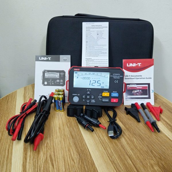 Máy đo điện trở cách điện pin mặt trời Uni-T UT503PV