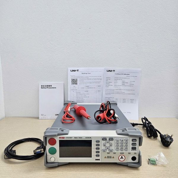 Thiết bị kiểm tra an toàn điện Uni-T UT5310R+ (AC/DC/IR/10mA/1CH)