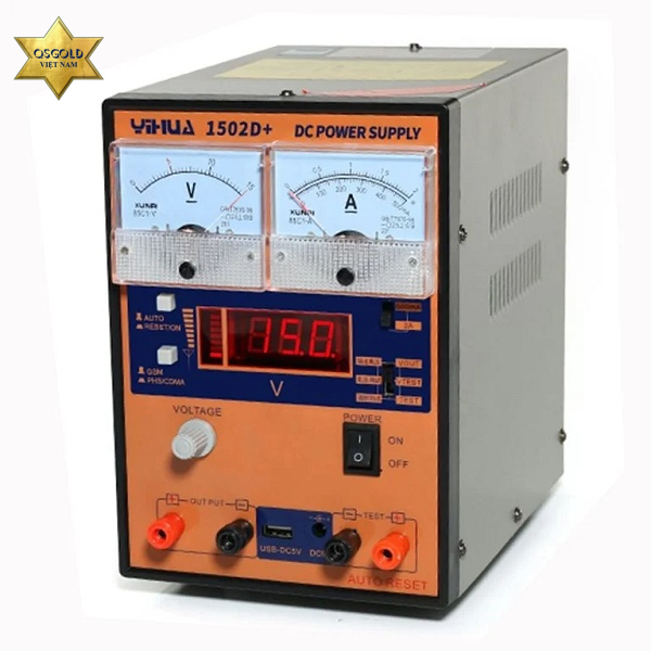 Nguồn một chiều Yihua 1502D+ (15V/2A)
