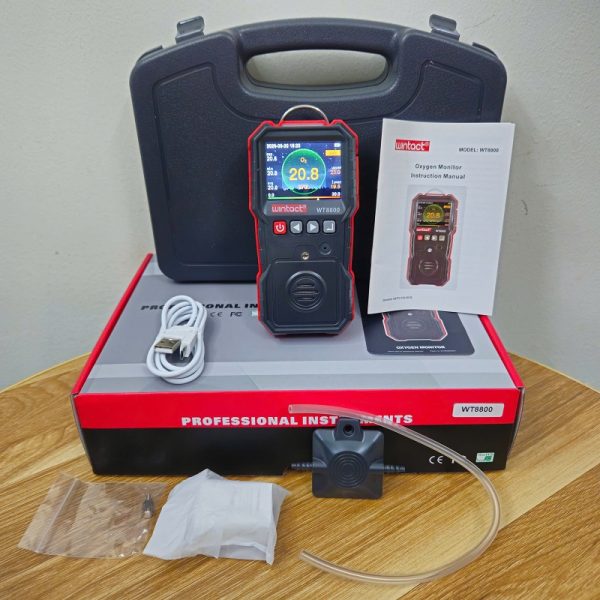 Thiết bị đo nồng độ khí O2 Wintact WT8800 Chính Hãng