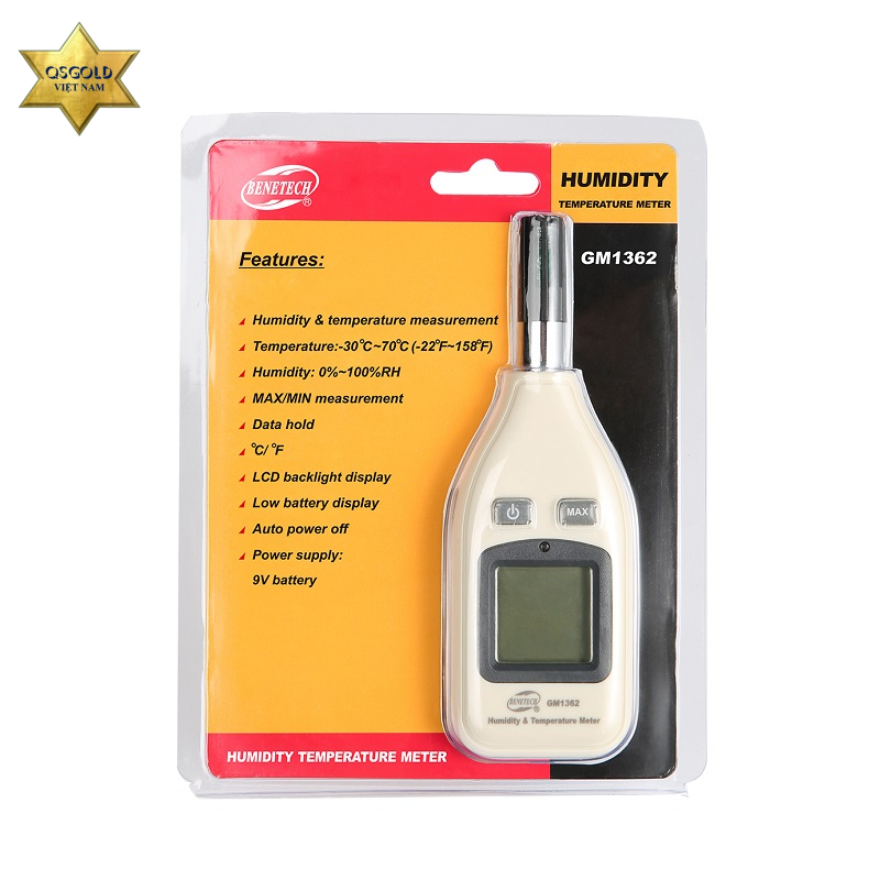 Máy đo nhiệt độ, độ ẩm Benetech GM1362